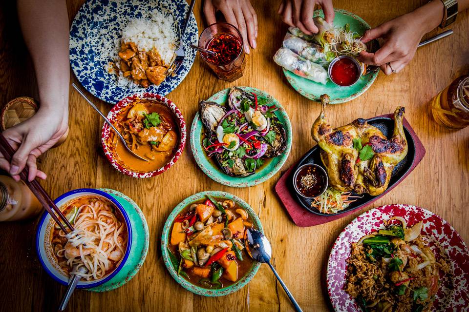 Rosas Thai Cafe Leeds Table