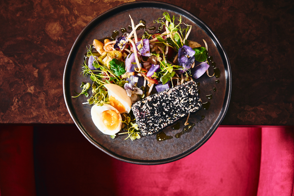 Blossom Kitchen at Coniston Hotel main course sample