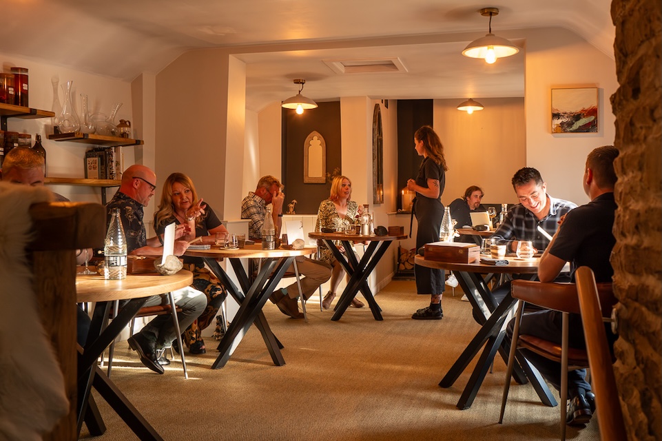 Pignut and the Hare dining area