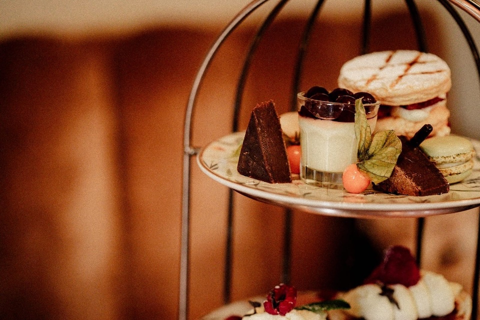 Drovers Arms Skipwith Afternoon Tea closeup