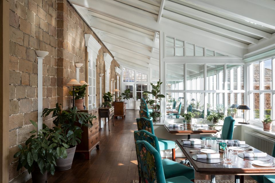 The Garden Room Restaurant at The Devonshire Arms Hotel & Spa