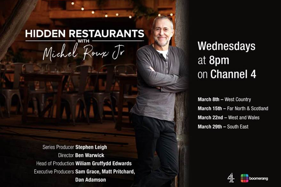 Hidden Restaurants by Michael Roux Jr TV Series Advert Channel 4