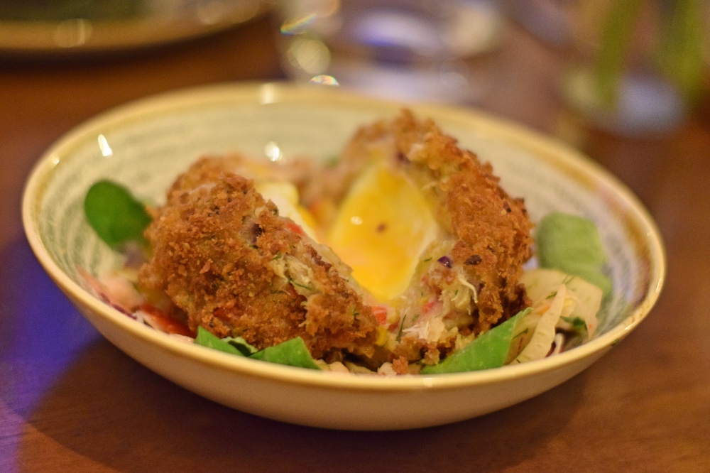 Rising Sun Inn Sheffield Review Fulwood Road crab scotch egg