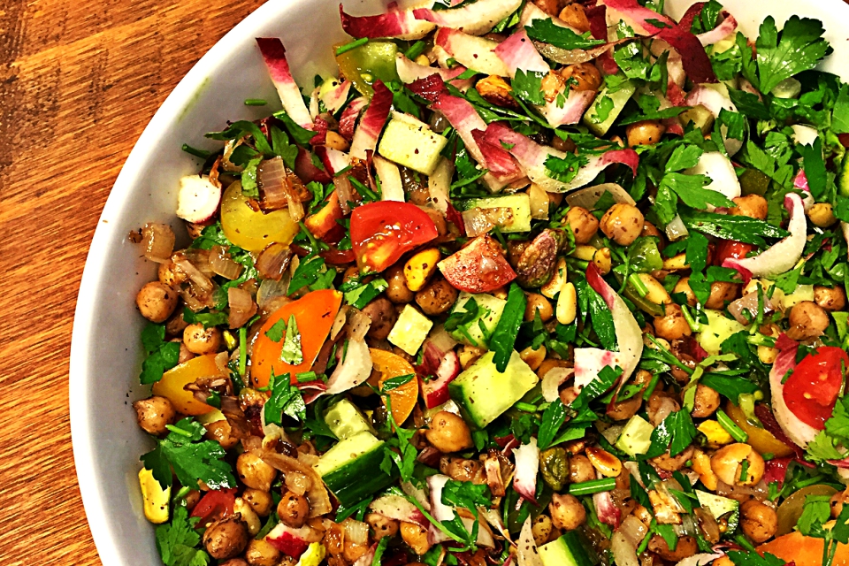 chickpea salad recipe