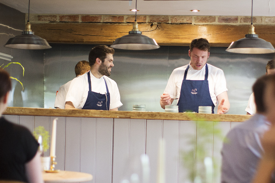 The Black Swan at Oldstead - Tom Banks in the kitchen