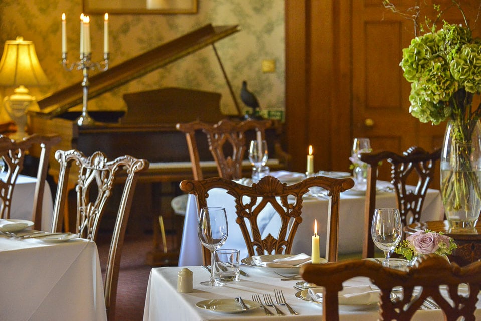 Goldsborough Hall Harrogate Review - Dining room