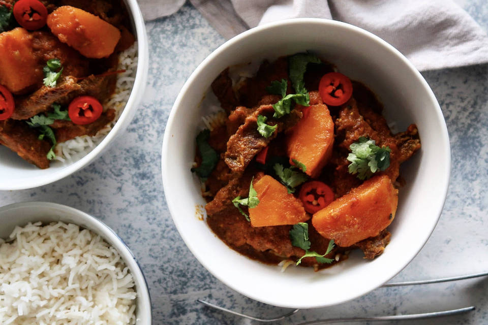 Beef and Butternut Squah Curry Recipe Freda