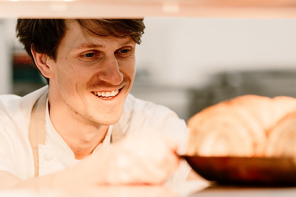 Event chef on the pass at Harewood Food and Drink Project