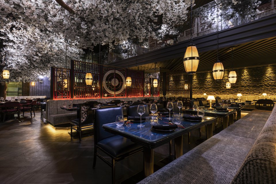 Tattu Leeds Main Restaurant interior