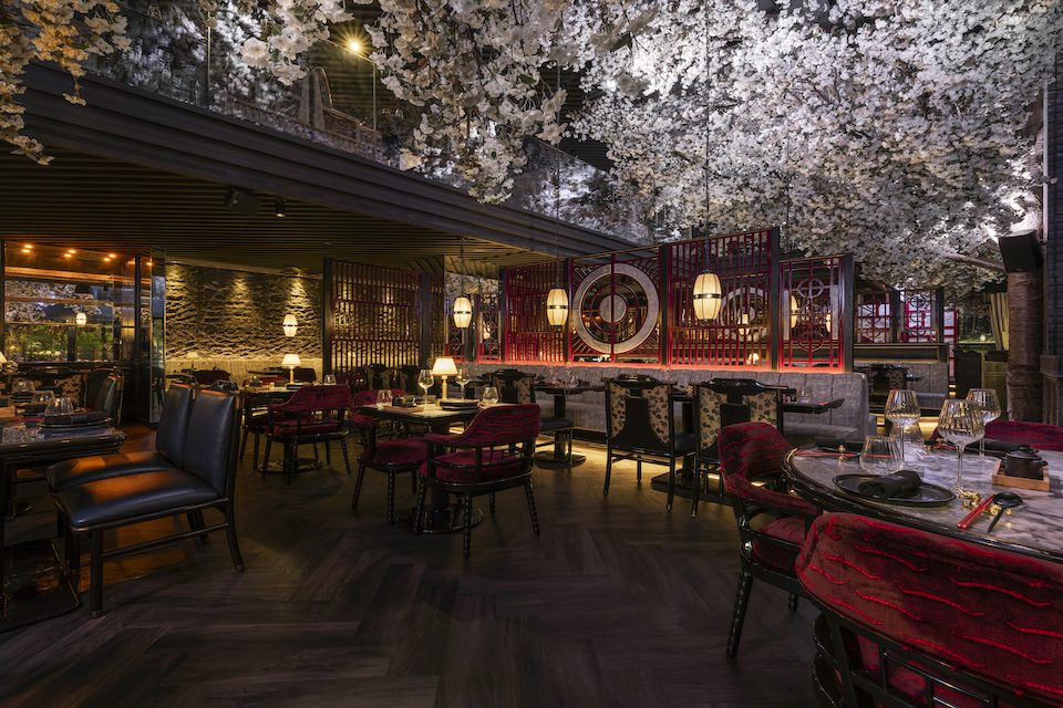 Tattu Leeds dining area