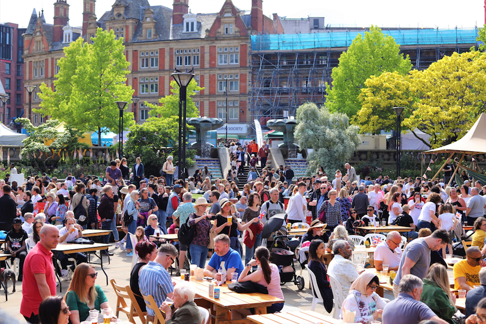 Ben Harrison Sheffield Food Festival Outside