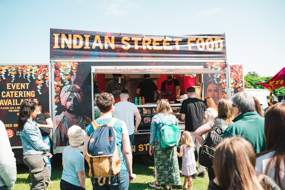 North Leeds Food Festival - indian street food trader