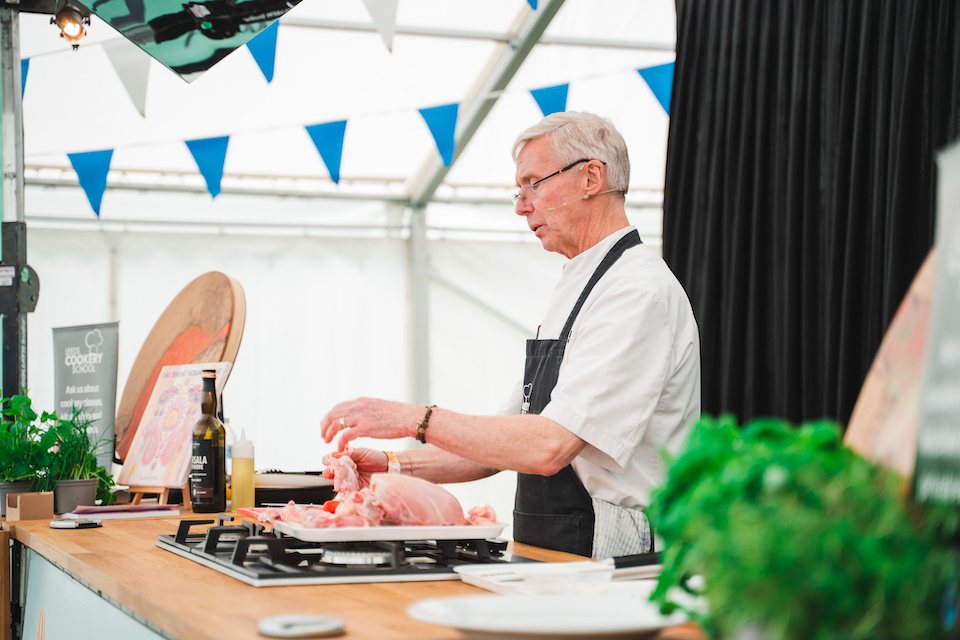 live chef demonstrations at Roundhay Park