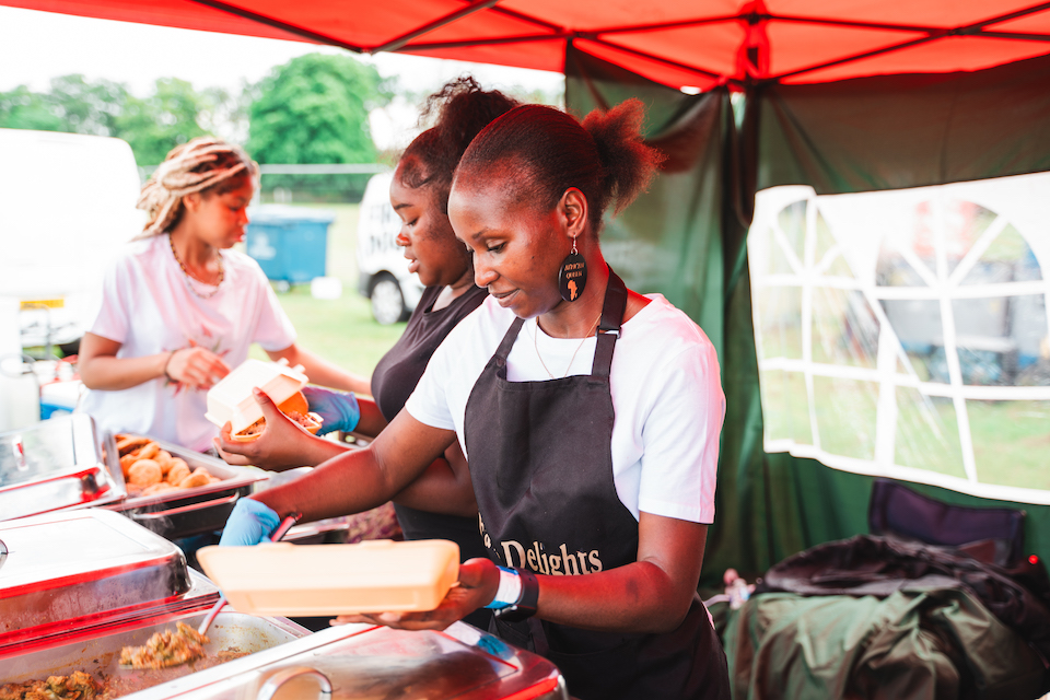 Harrogate Food & Drink Festival - independent african street food trader