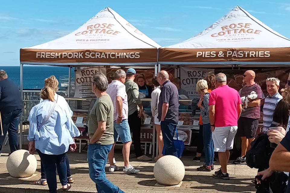 Filey Food Festival - street food and independent traders
