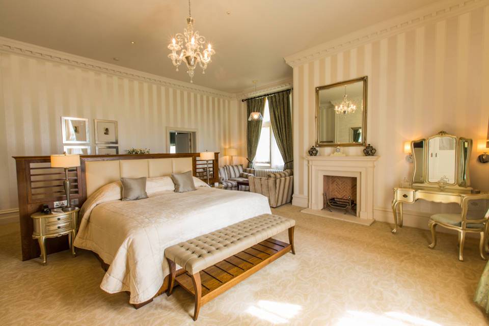 Old Hall Bedroom at Rockliffe Hall Hotel