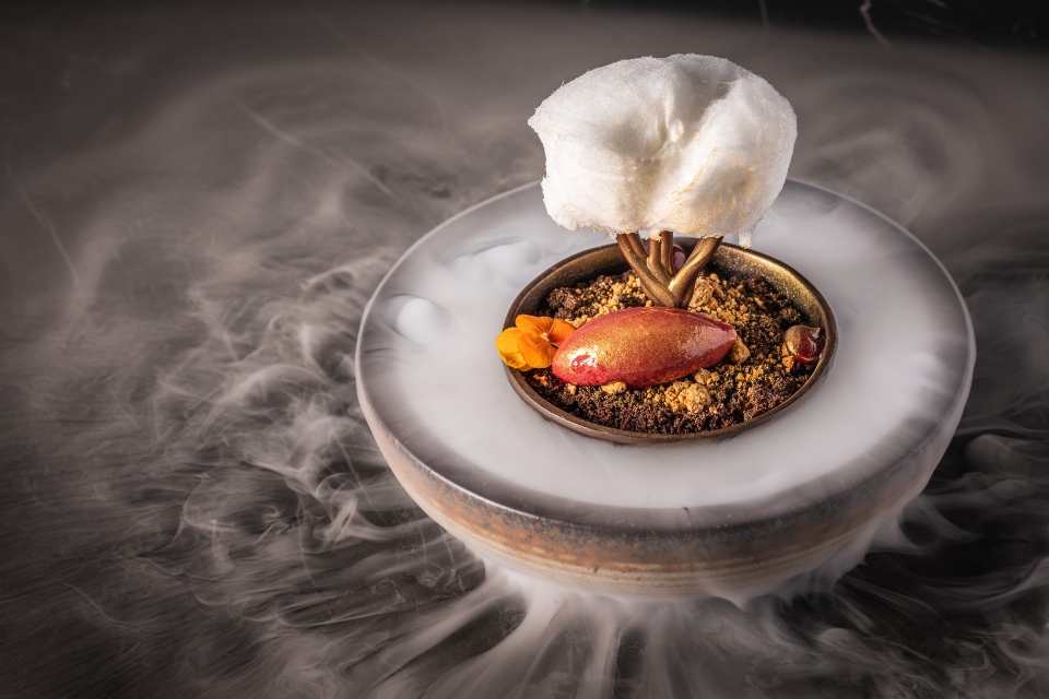 Cherry Blossom Dessert - Tattu Leeds