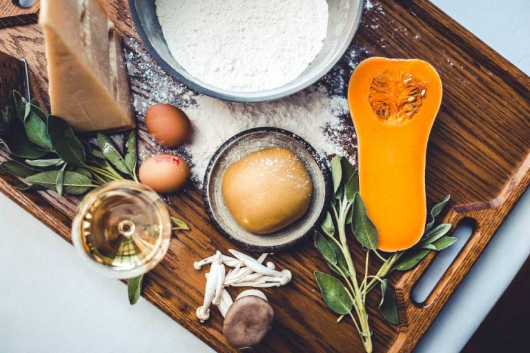 Top 10 Yorkshire Cookery Schools ingredients board