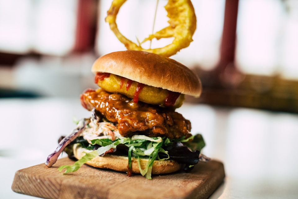Vegan Restaurants Leeds -Cantina - Dirty Vegan Burger