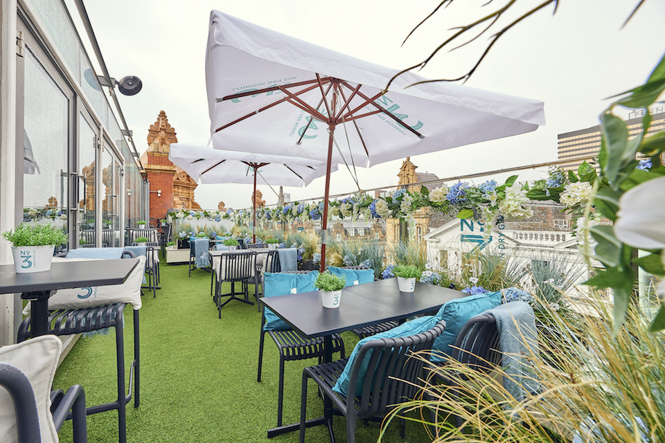 Harvey Nichols rooftop terrace