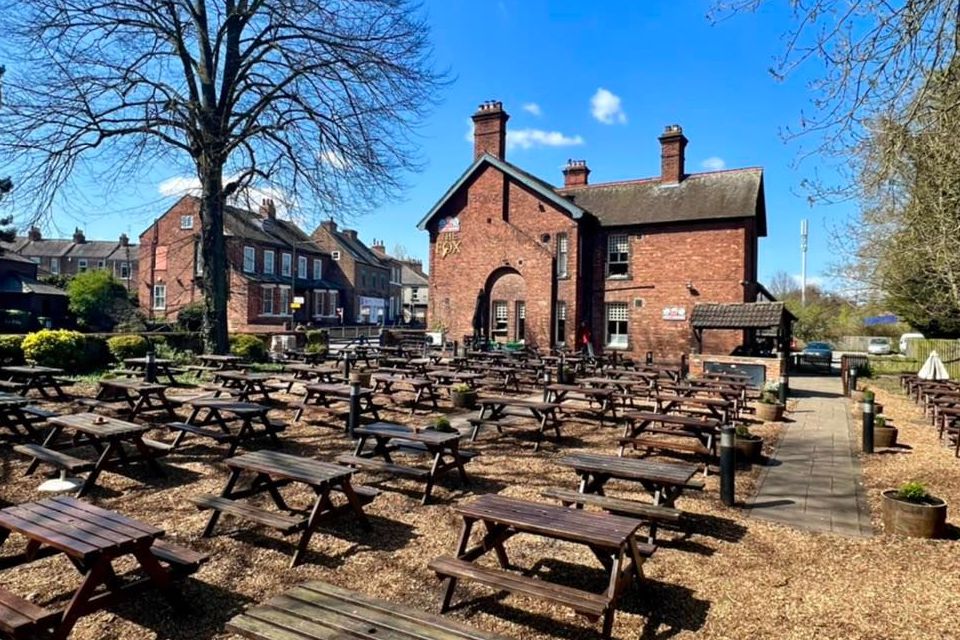 The fox beer garden