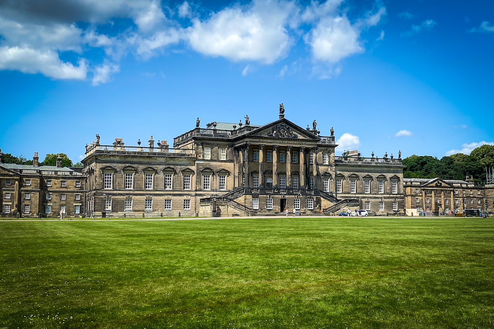 Wentworth Woodhouse afternoon tea main entrance