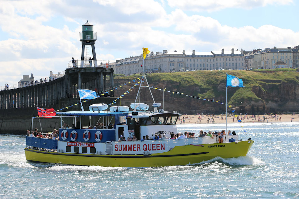 things to do in whitby - boat trip