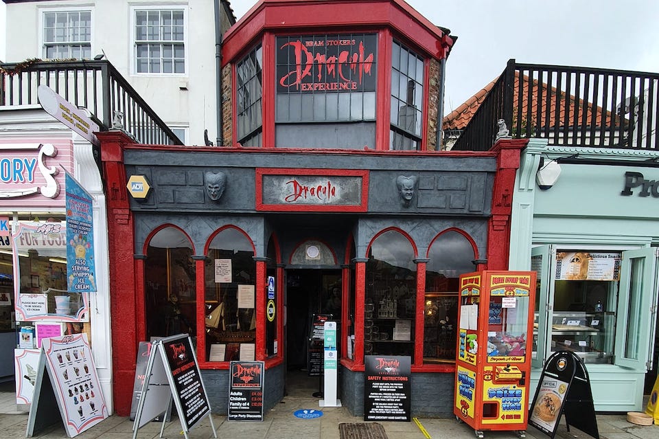 things to do in whitby - dracula experience