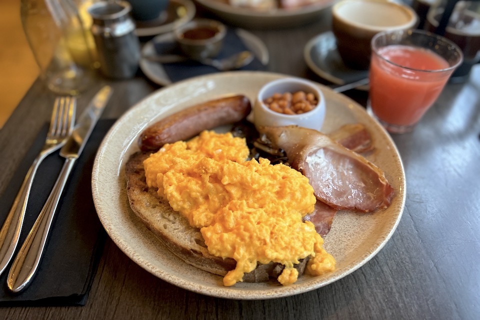 Black Bull Sedbergh review - Breakfast