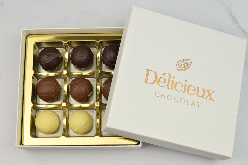 Delicieux Chocolat box of chocolates