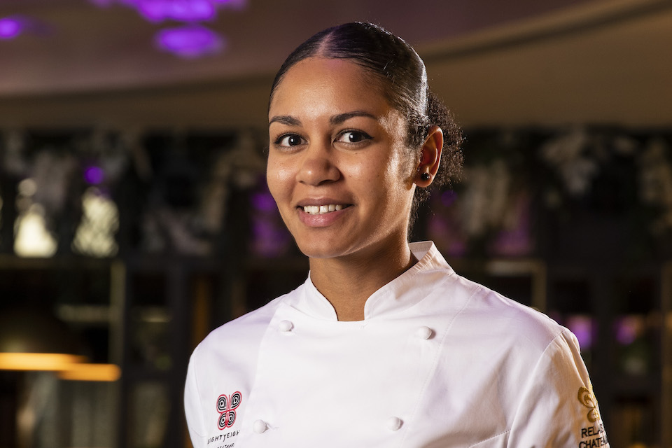 Samira Effa Chef at Bar & Restaurant EightyEight Grantley Hall Ripon