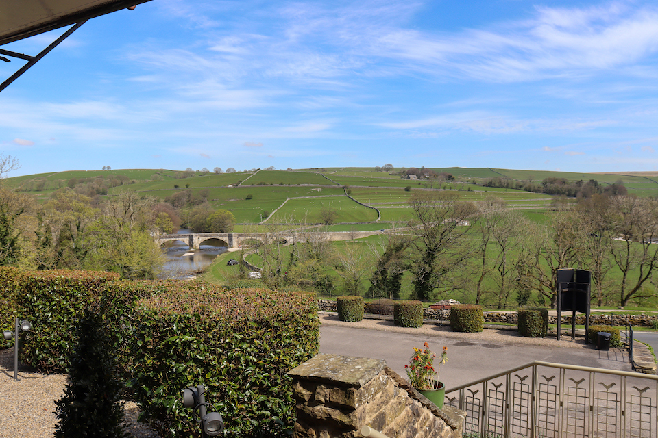 Devonshire Fell, Burnsall, view from the garden