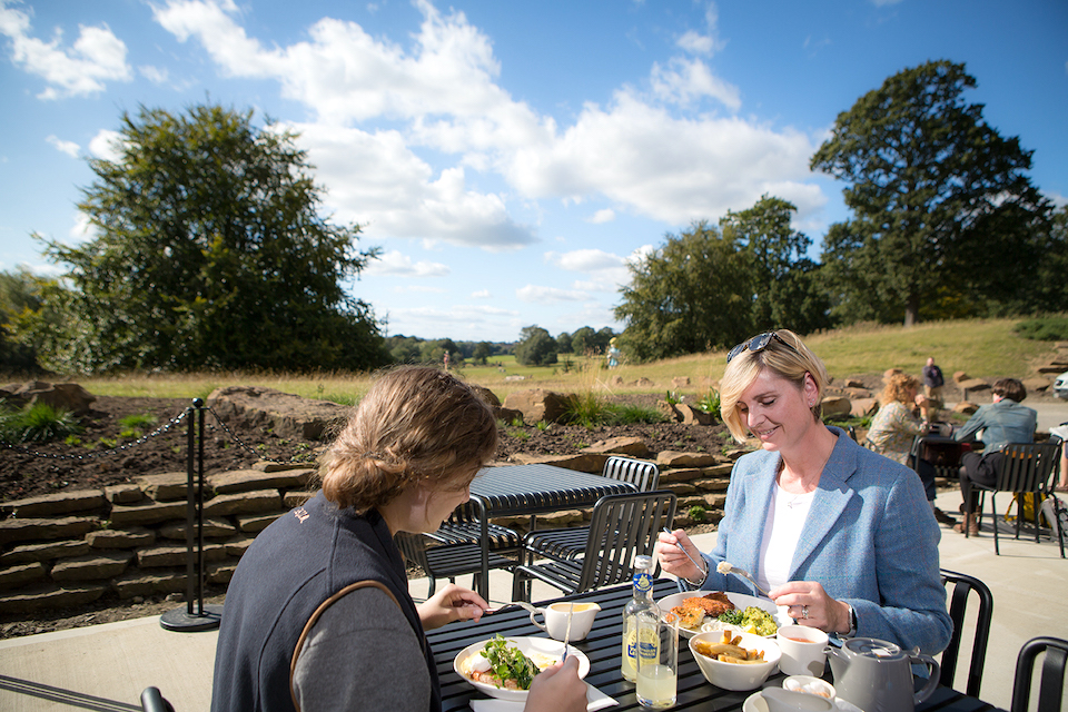 Yorkshire Sculpture Park The Weston Restaurant - Outdoor Dining