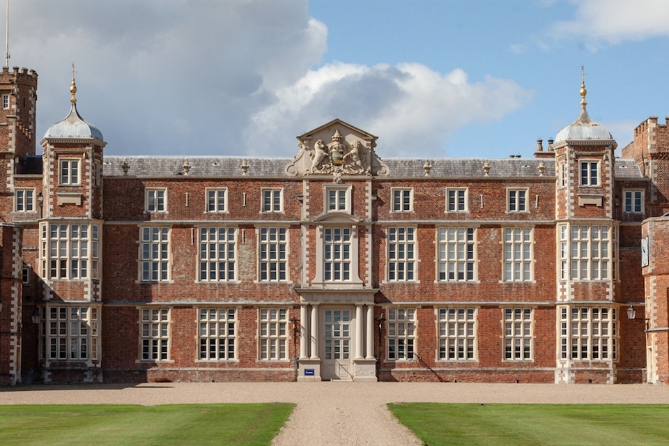 Burton Constable Hall exterior landscape