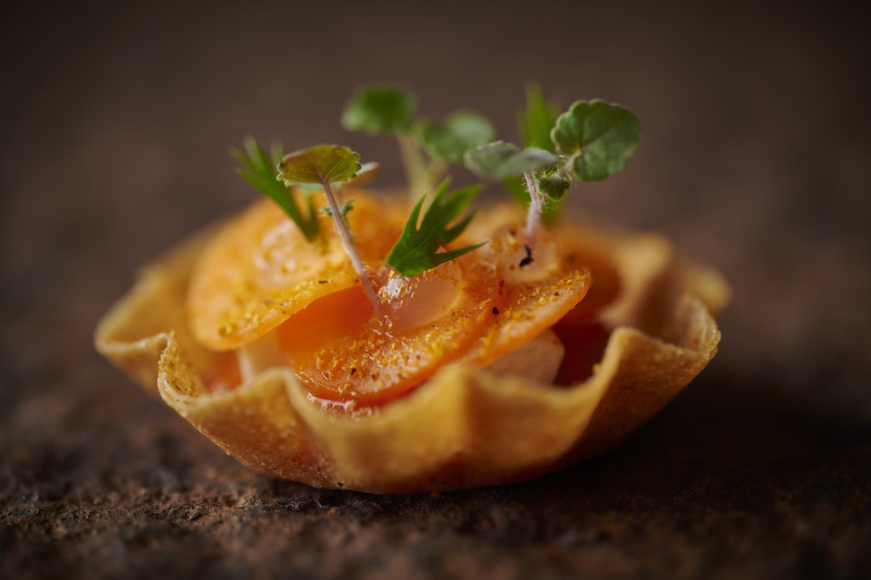 Forge at Middleton Lodge - Thumbelina Carrot Tartlet