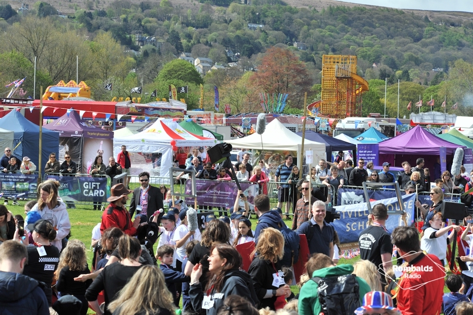 Ilkley Carnival Crowd - May bank holiday events