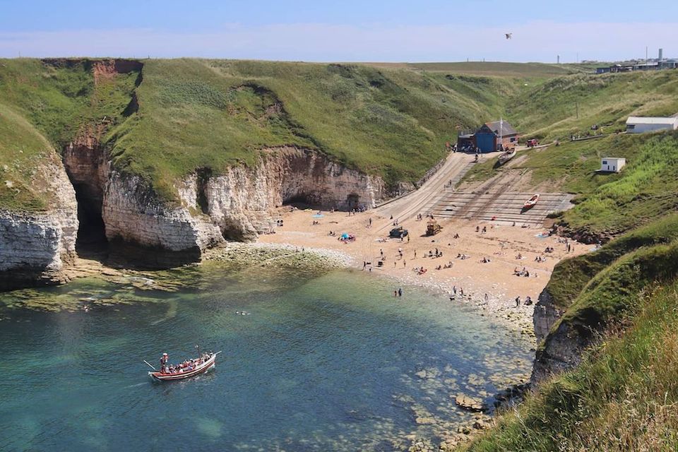 North Landing Flamborough Yorkshire Beach