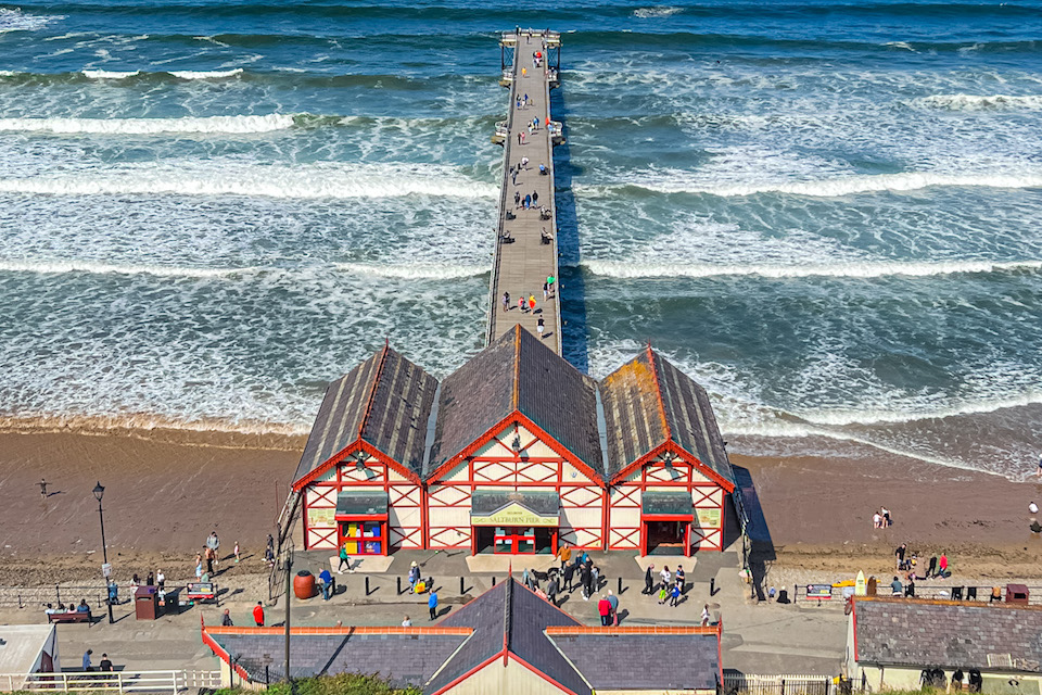 Saltburn Yorkshire Beach