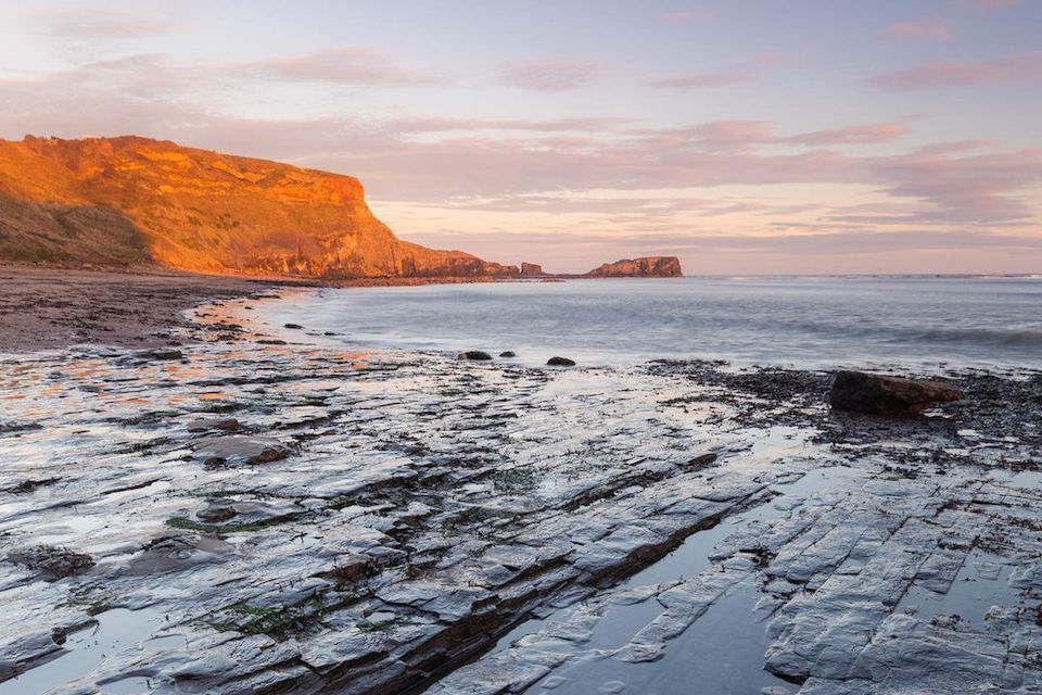 Saltwick Bay Yorkshire Beach