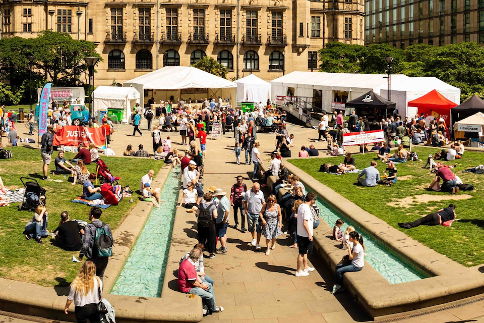 Sheffield Food Festival city centre