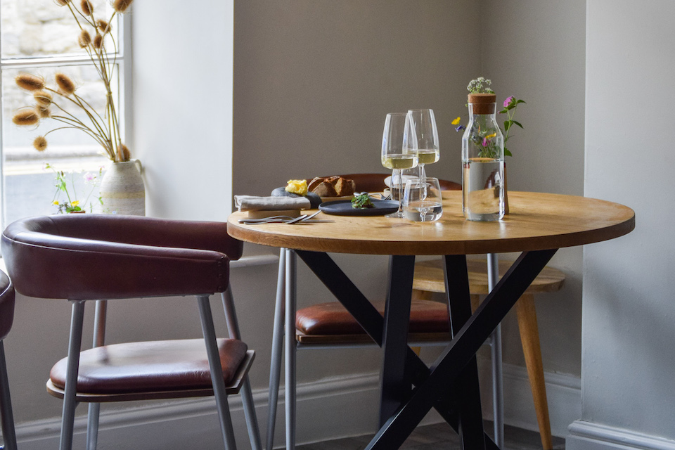 Pignut Helmsley Restaurant Yorkshire table and chairs