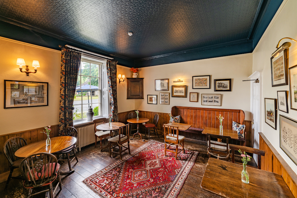 Blue Lion at East Witton Review - Restaurant Interior