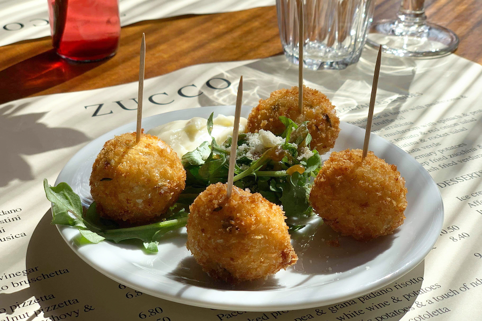 Italian Restaurants in Leeds - Zucco arancini