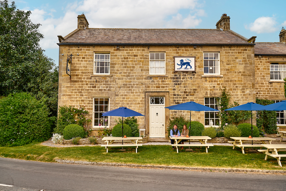 Blue Lion East Witton Pub Exterior