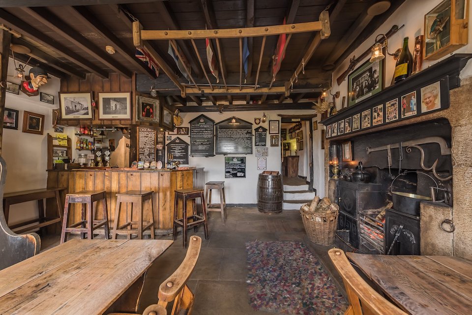 Craven Arms Appletreewick Interior Cosy Pubs in Yorkshire