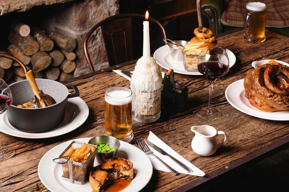 Tan Hill Inn Swaledale Pies and Pub Food Cosy Pubs in Yorkshire