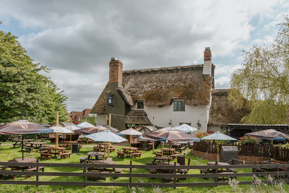 Warton Arms Beverley Pub Exterior Thatched Roof Cosy Pubs in Yorkshire