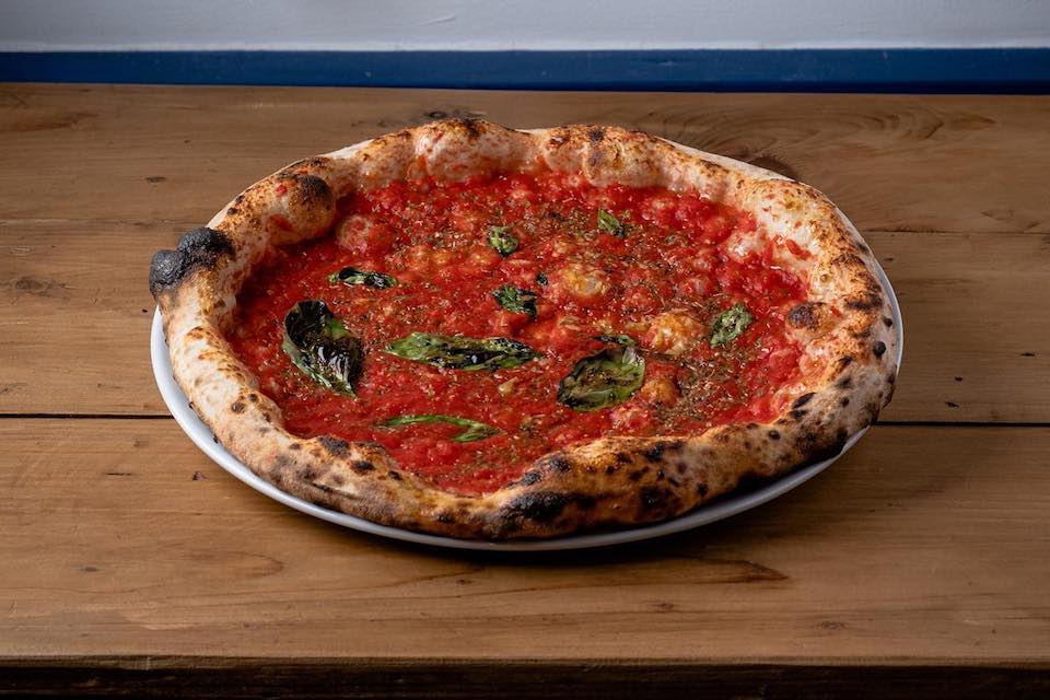 Napoli Centro Sheffield - vegetarian restaurants in Yorkshire marinara pizza