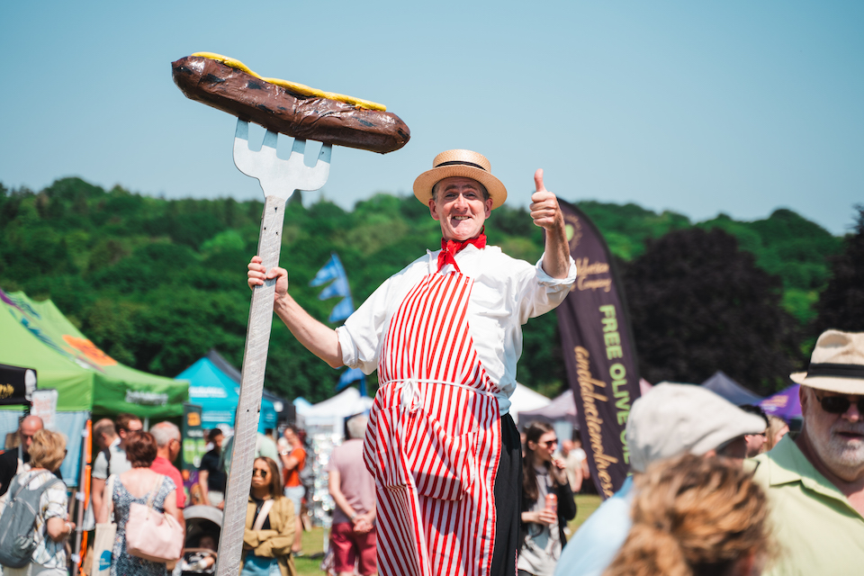 Ilkley Food and Drink Festival - entertainer