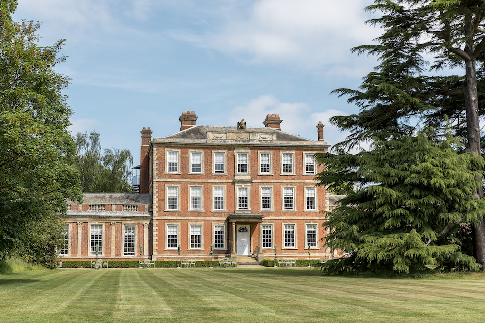 Middlethorpe Hall from the outside in summer a boutique hotel in Yorkshire